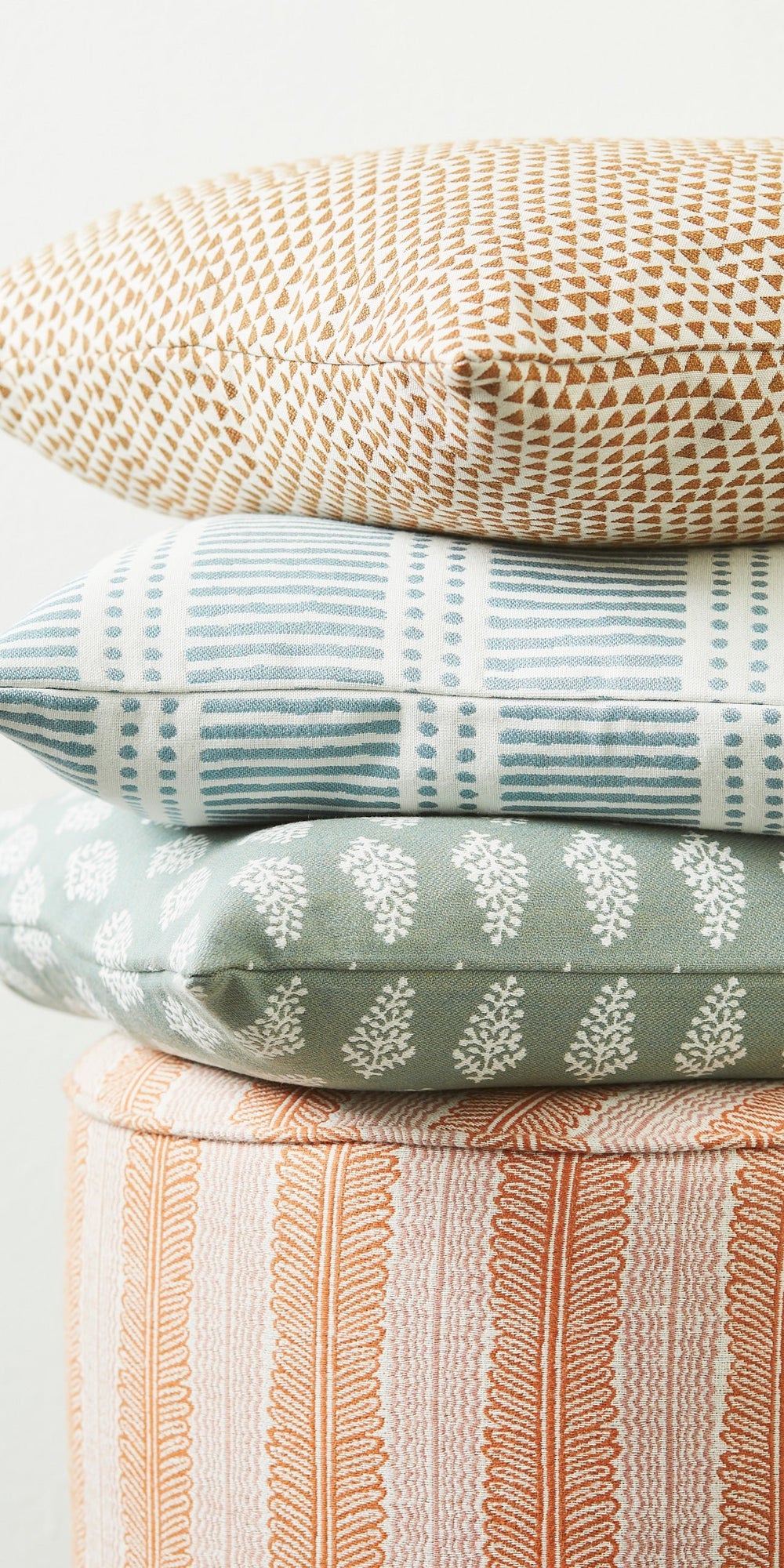 Dash Dot Mineral Outdoor Pillowcase in - Cushions - Walter G Australia