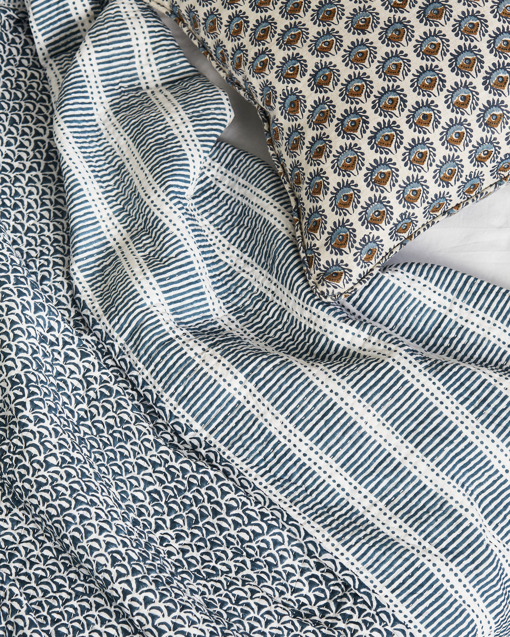 Lyon Tobacco Pillowcase in - Cushions - Walter G Australia