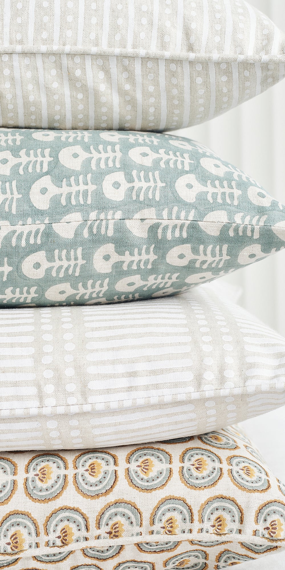 Hakuro Chalk Pillowcase in - Cushions - Walter G Australia