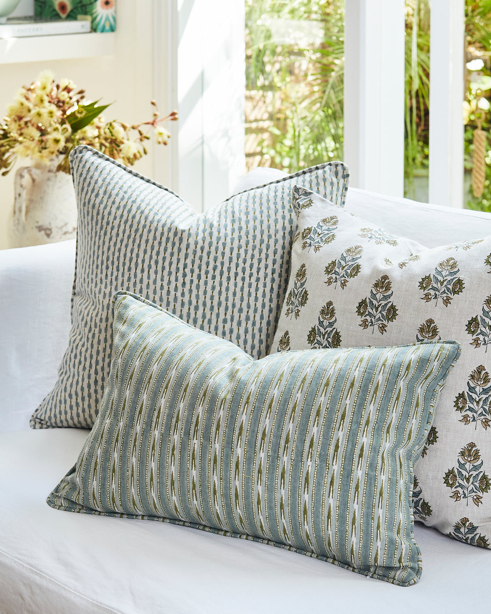 Seti Celadon Moss Pillowcase