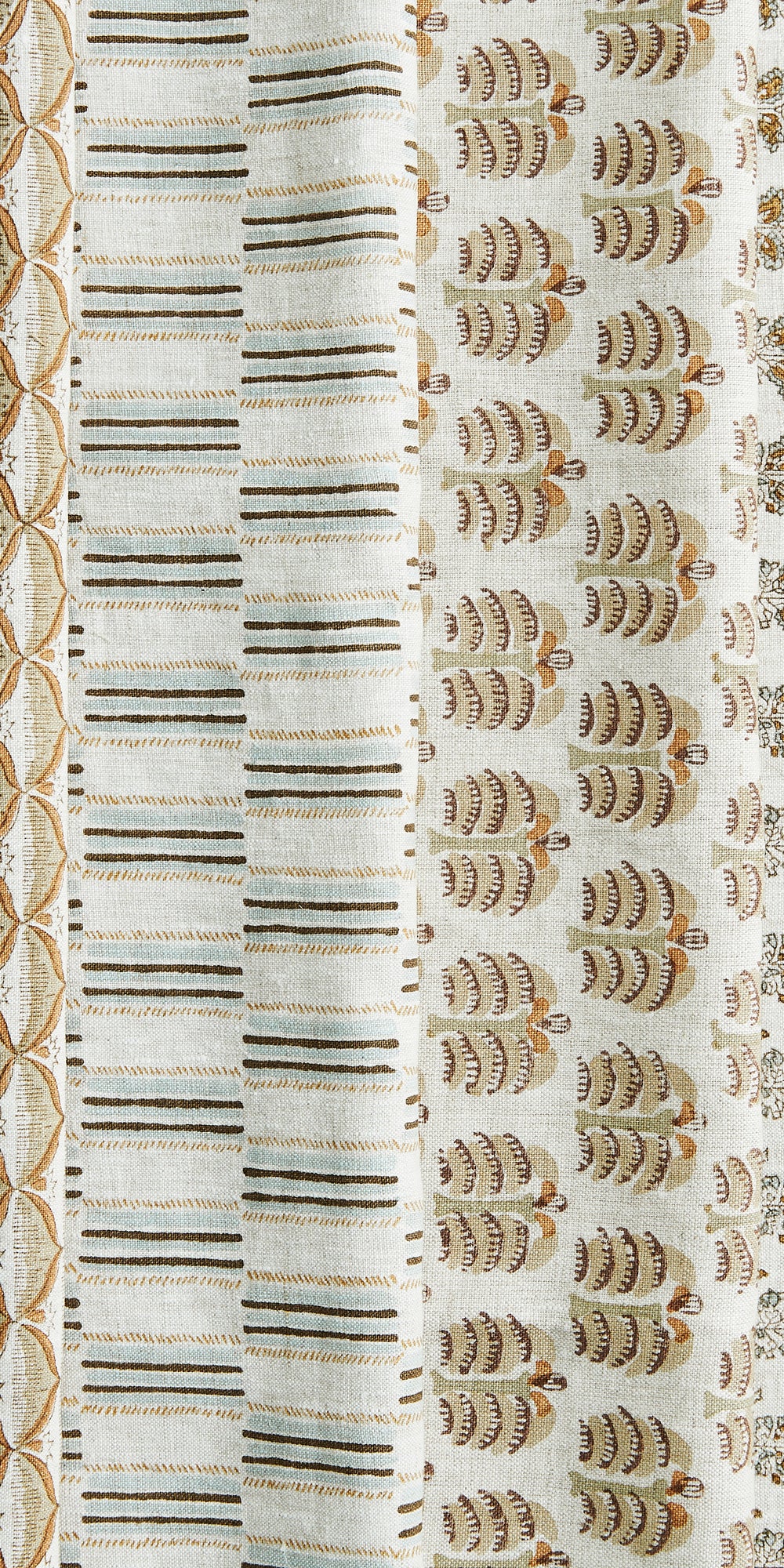 Sanganer Sahara Linen in - Fabric - Walter G Australia