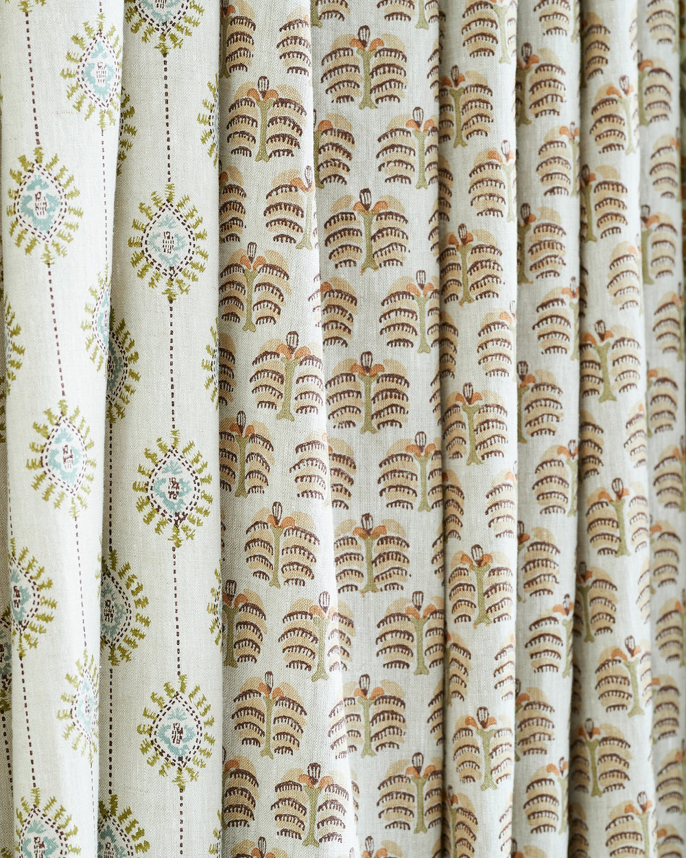 Bombay Moss Linen in - Fabric - Walter G Australia