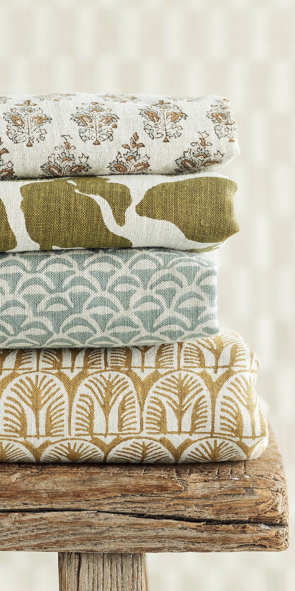 Moro Celadon Linen in - Fabric - Walter G Australia