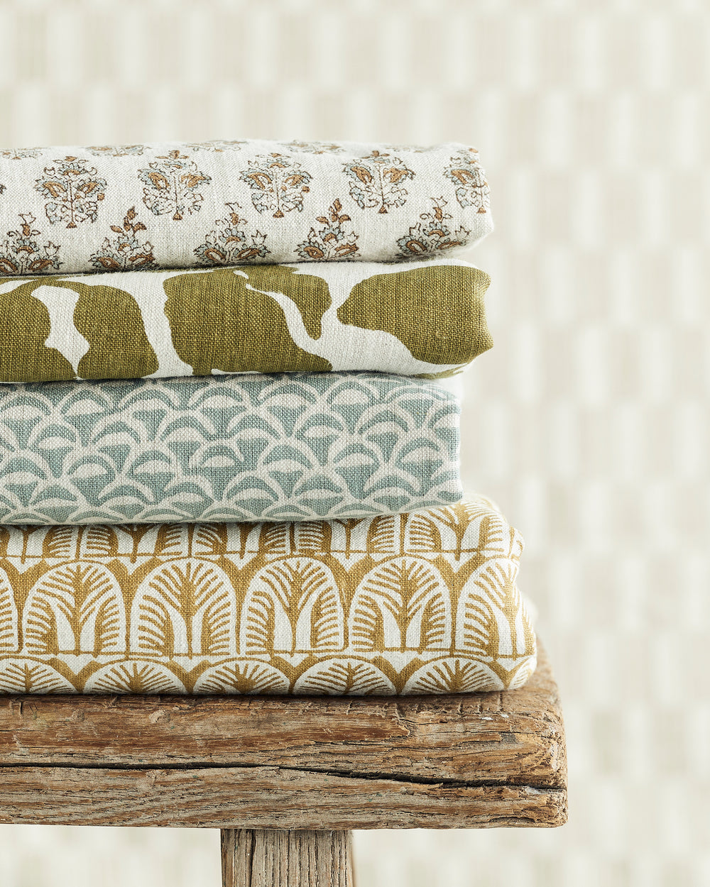 Flores Moss Linen