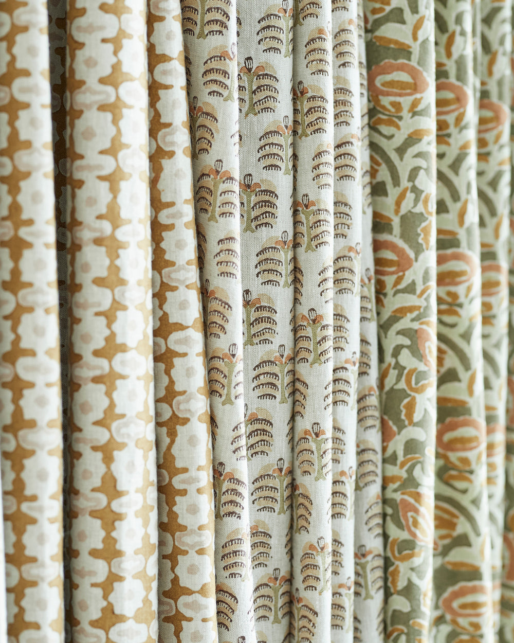 Pahari Saffron Linen