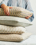 Seti Celadon Moss linen cushion 50x50cm