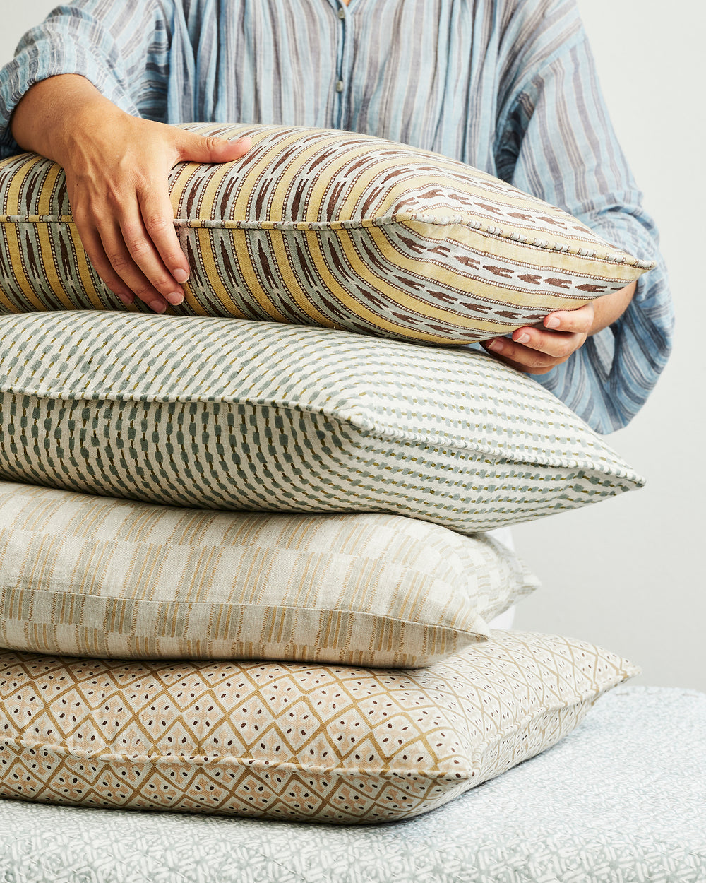 Mashru Mimosa Pillowcase