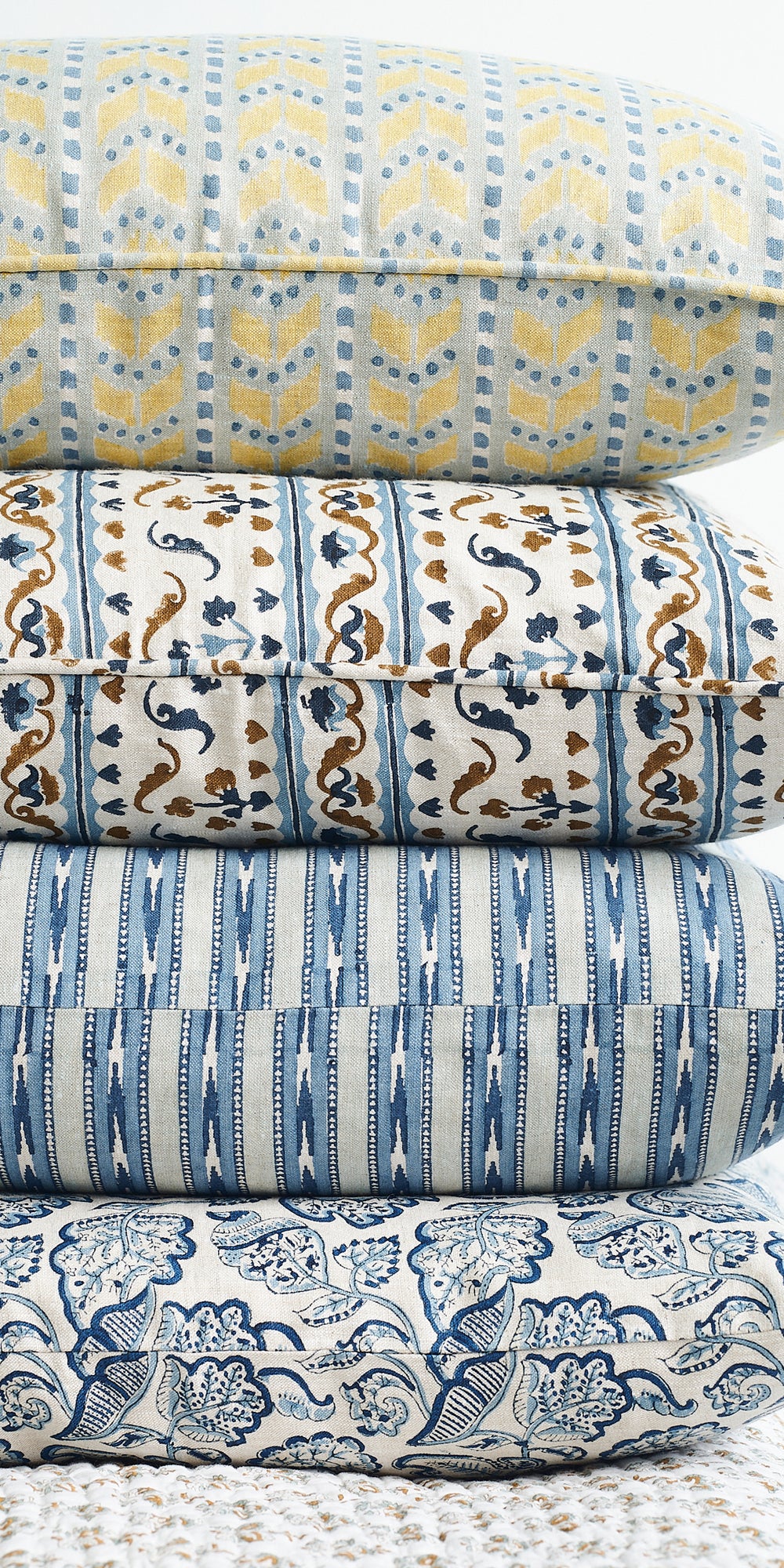 Toulouse Tobacco Pillowcase in - Cushions - Walter G Australia
