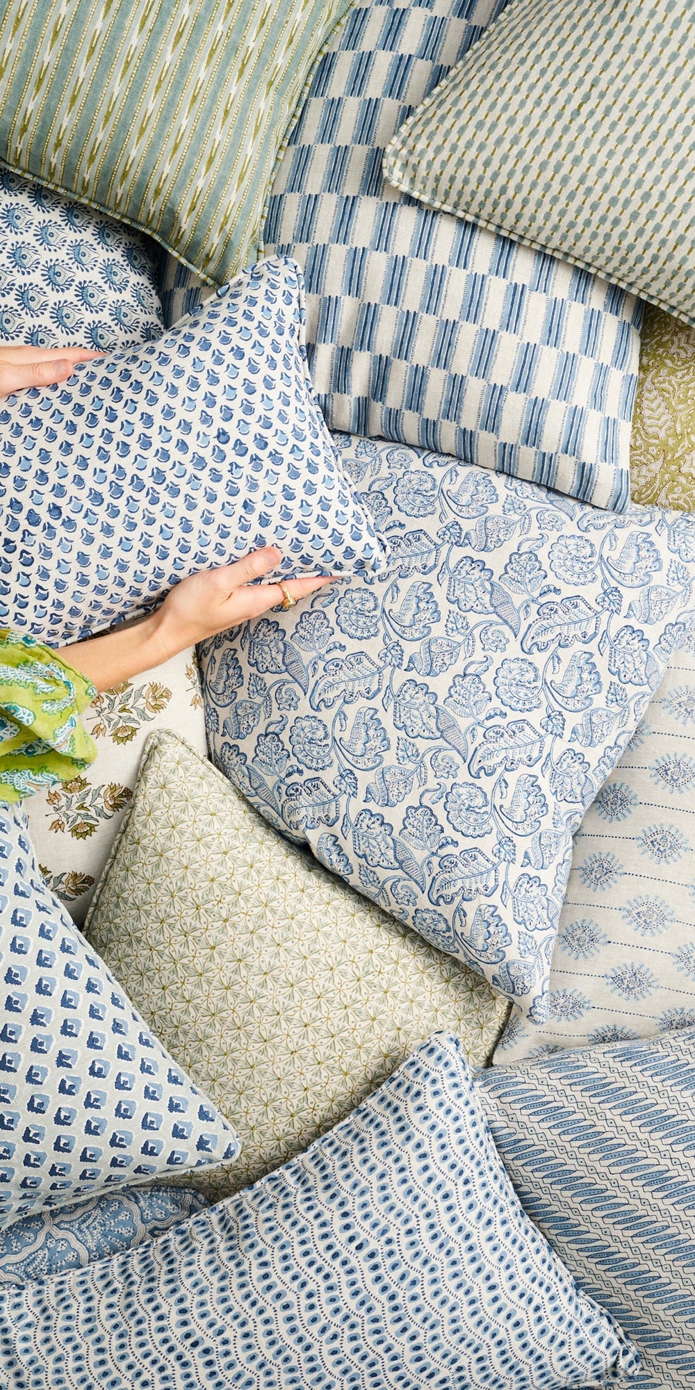 Savoie Riviera Pillowcase in - Cushions - Walter G Australia