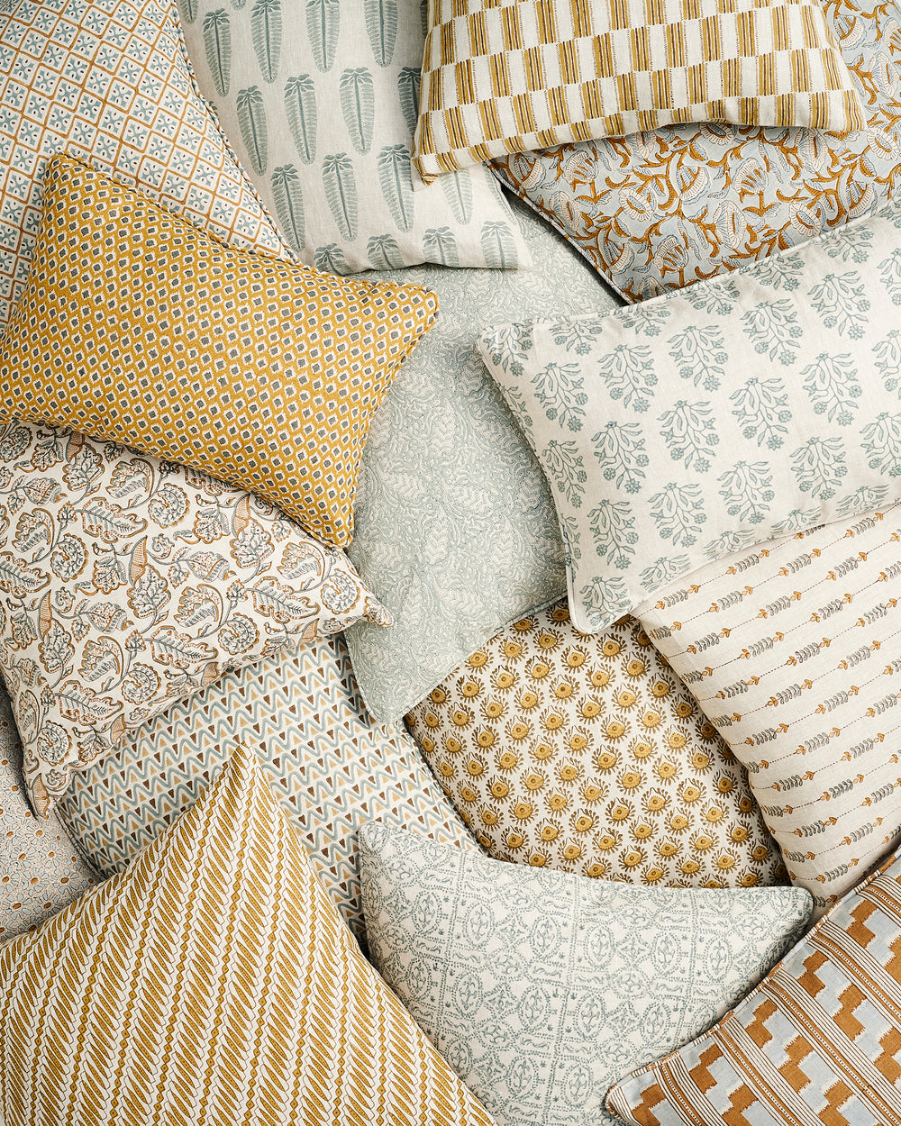 Palermo Celadon Pillowcase in - Cushions - Walter G Australia