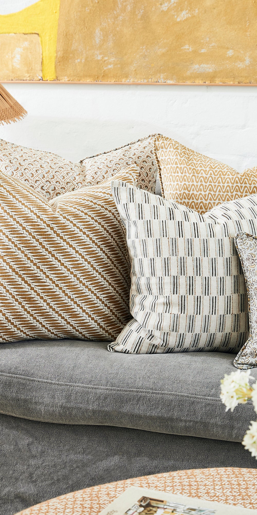 Lagos Sahara Pillowcase in - Cushions - Walter G Australia