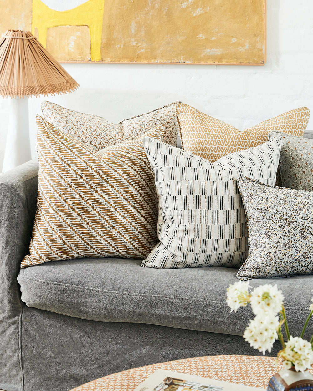 Lagos Sahara Pillowcase in - Cushions - Walter G Australia
