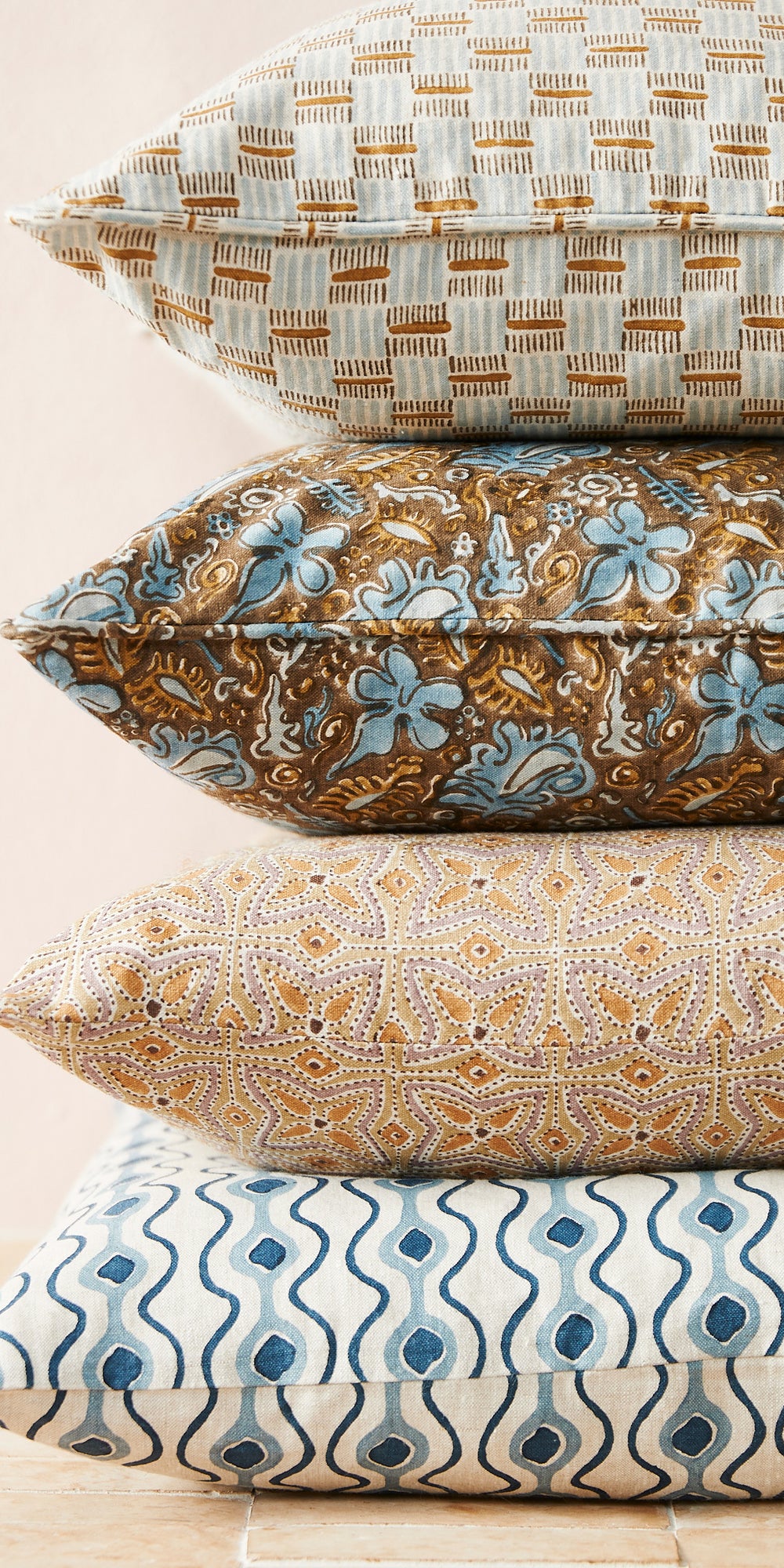 Maluku Tobacco Pillowcase in - Cushions - Walter G Australia