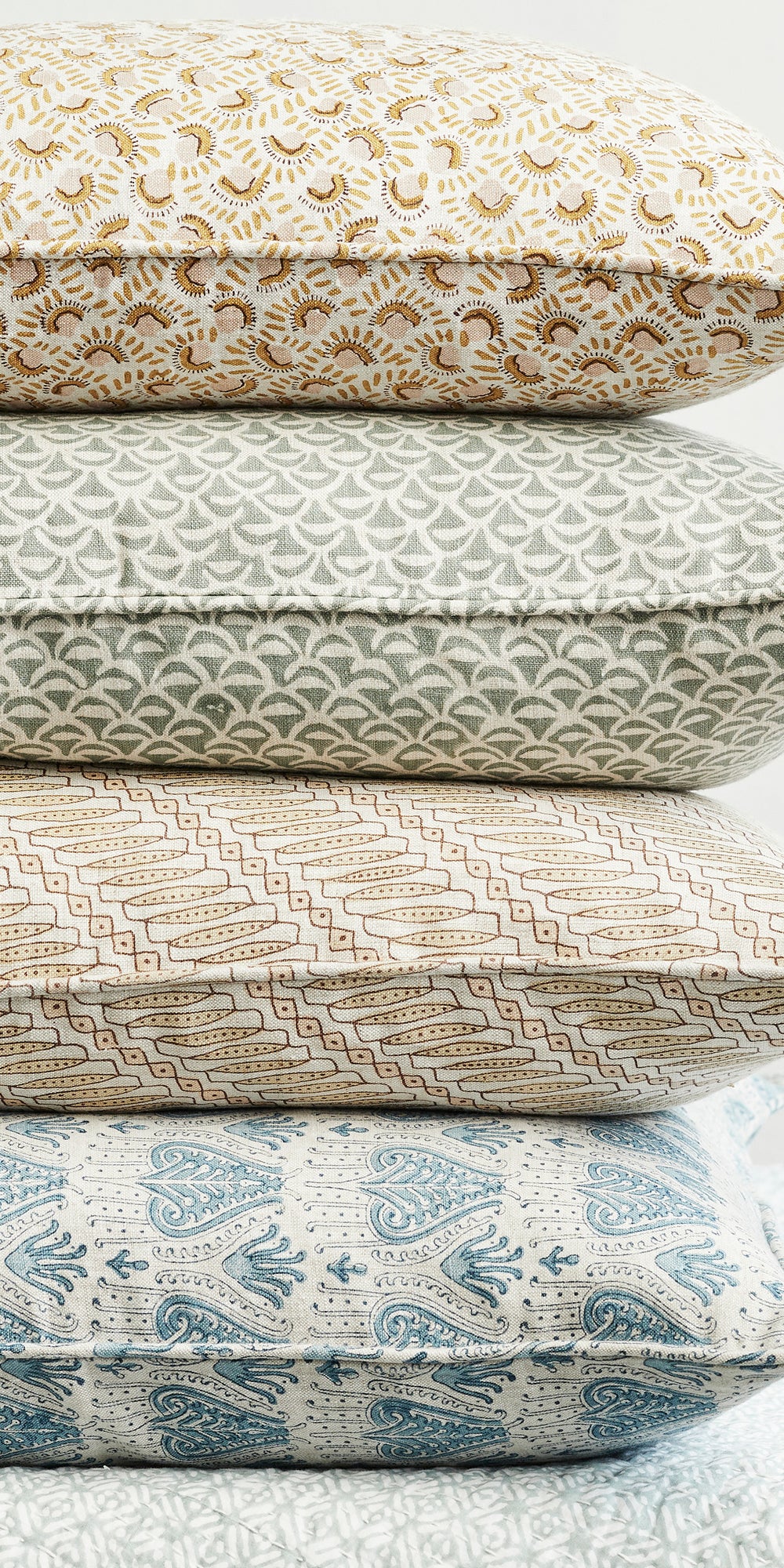Moro Celadon Pillowcase in - Cushions - Walter G Australia