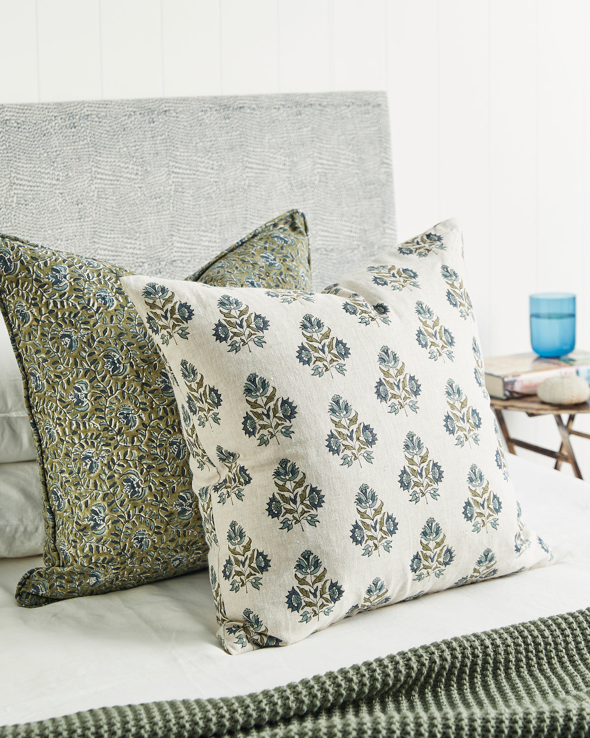 Ankara Slate Pillowcase