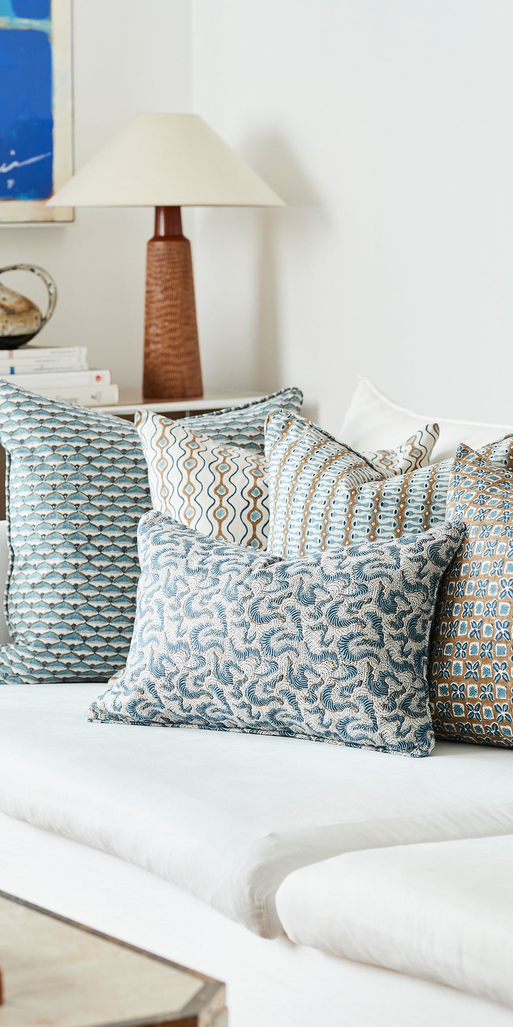 Toro Tobacco Pillowcase in - Cushions - Walter G Australia