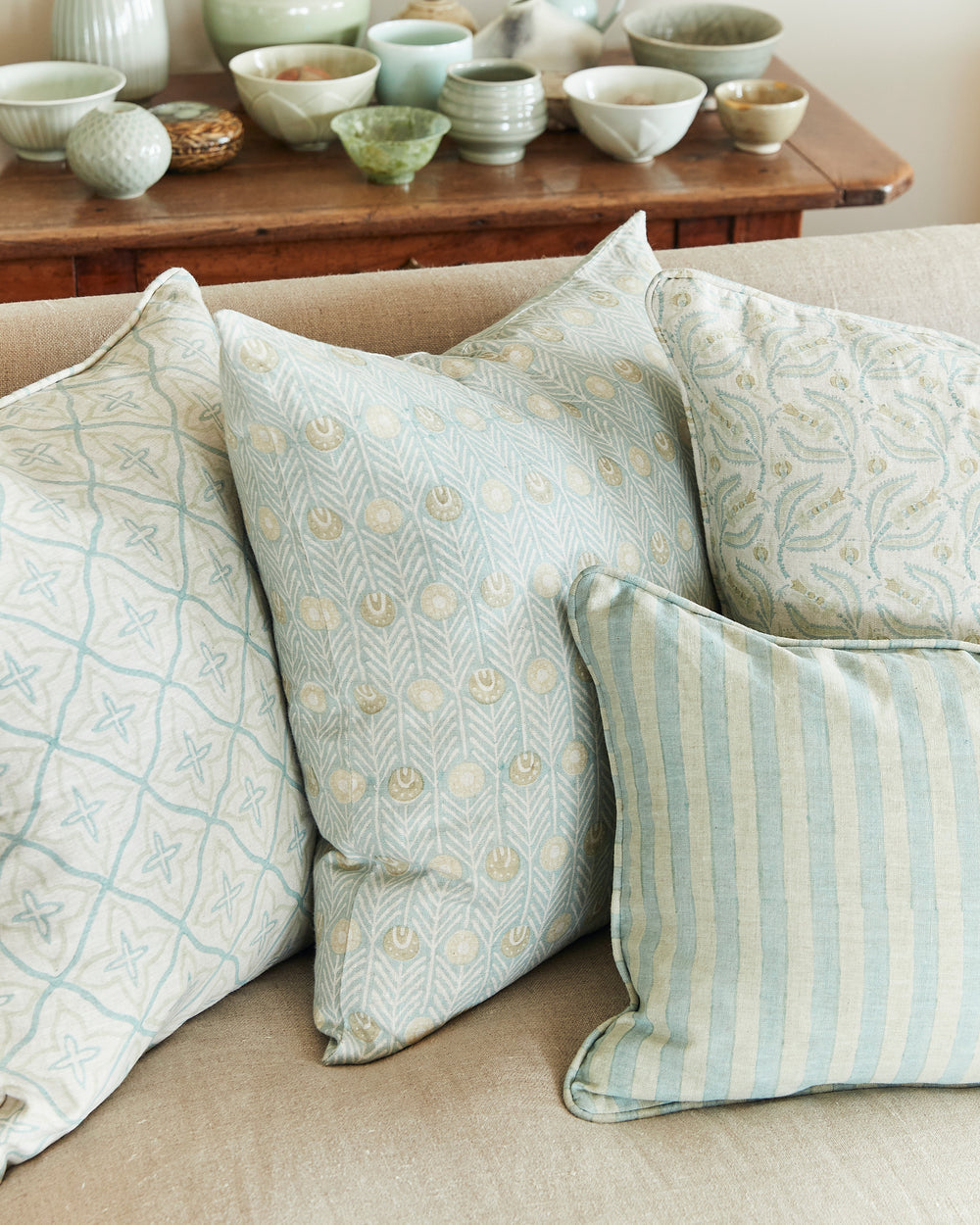Broccato Cenote Pillowcase