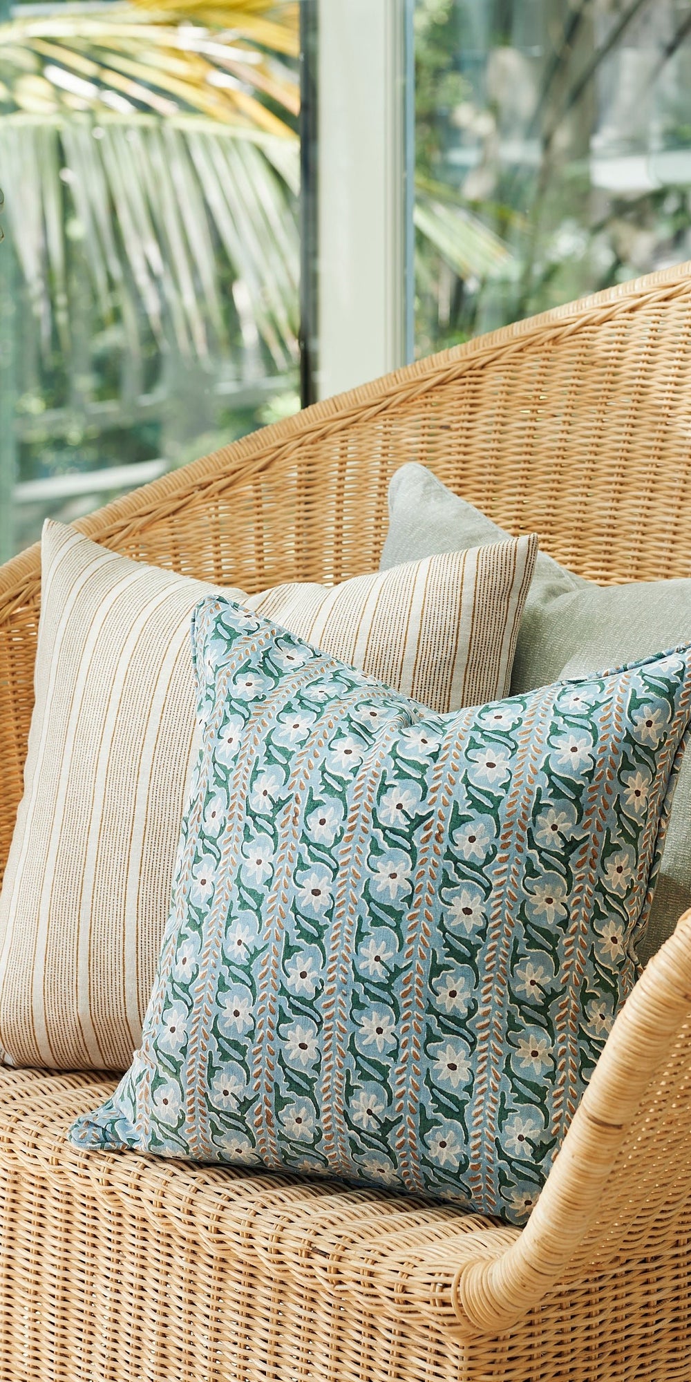 Pollara Saffron Pillowcase in - Cushions - Walter G Australia