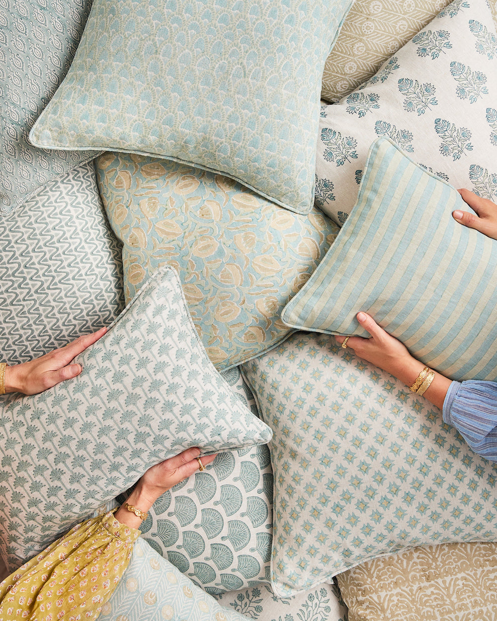 Ankara Cenote Pillowcase in - Cushions - Walter G Australia