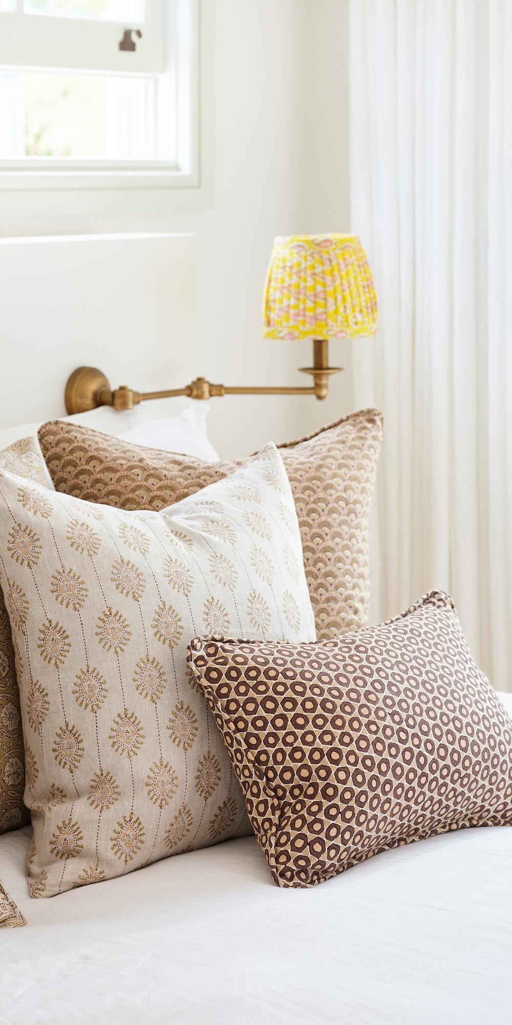 Bombay Shell Pillowcase in - Cushions - Walter G Australia