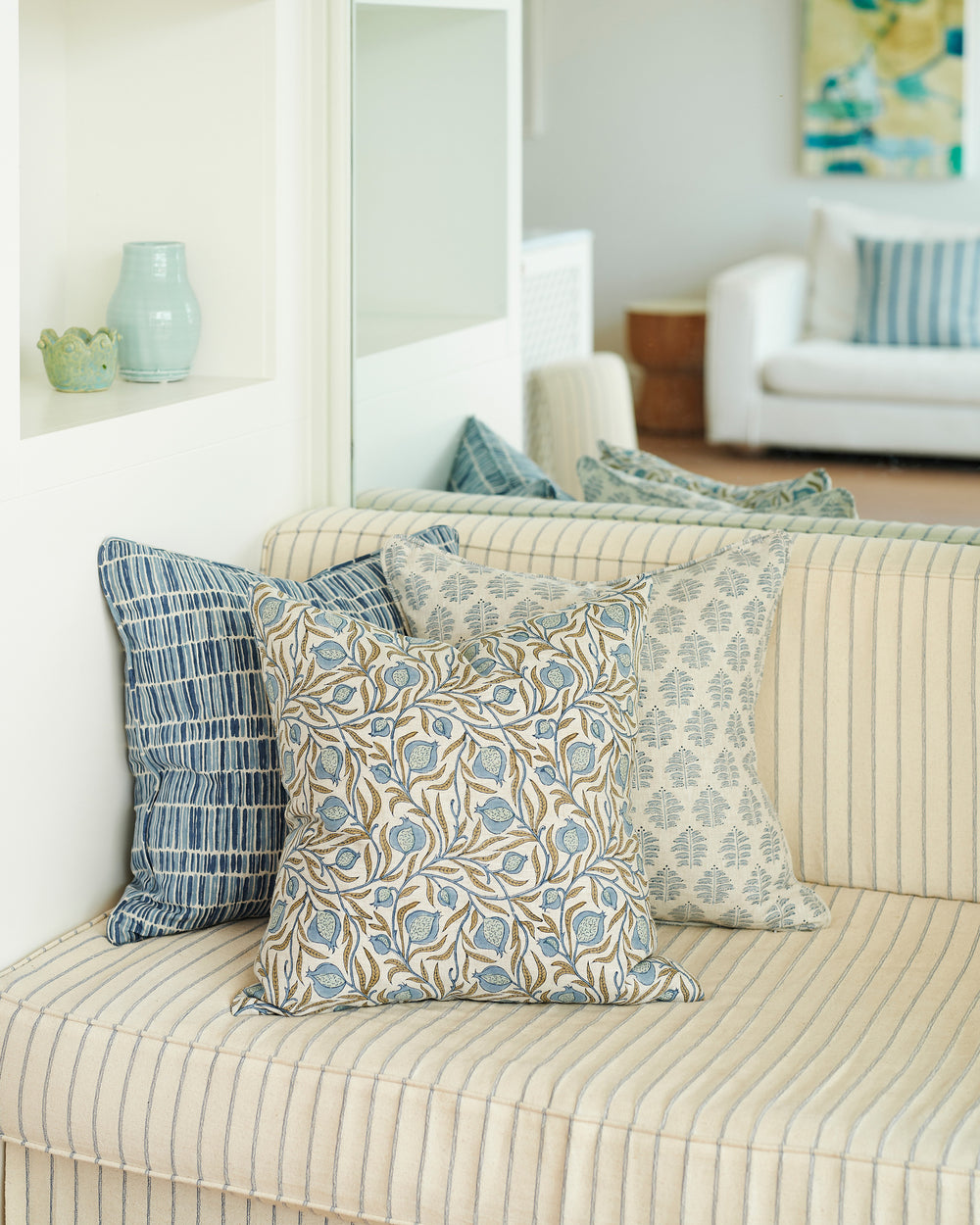 Medusa Fresh Azure Pillowcase