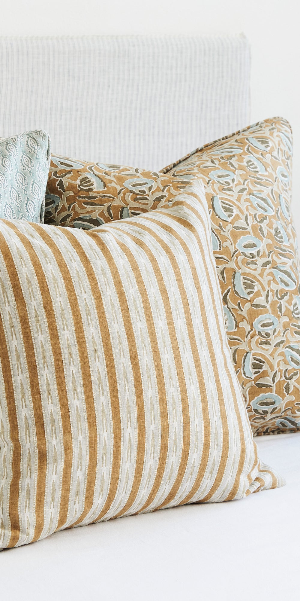 Malabar Celadon Pillowcase in - Cushions - Walter G Australia