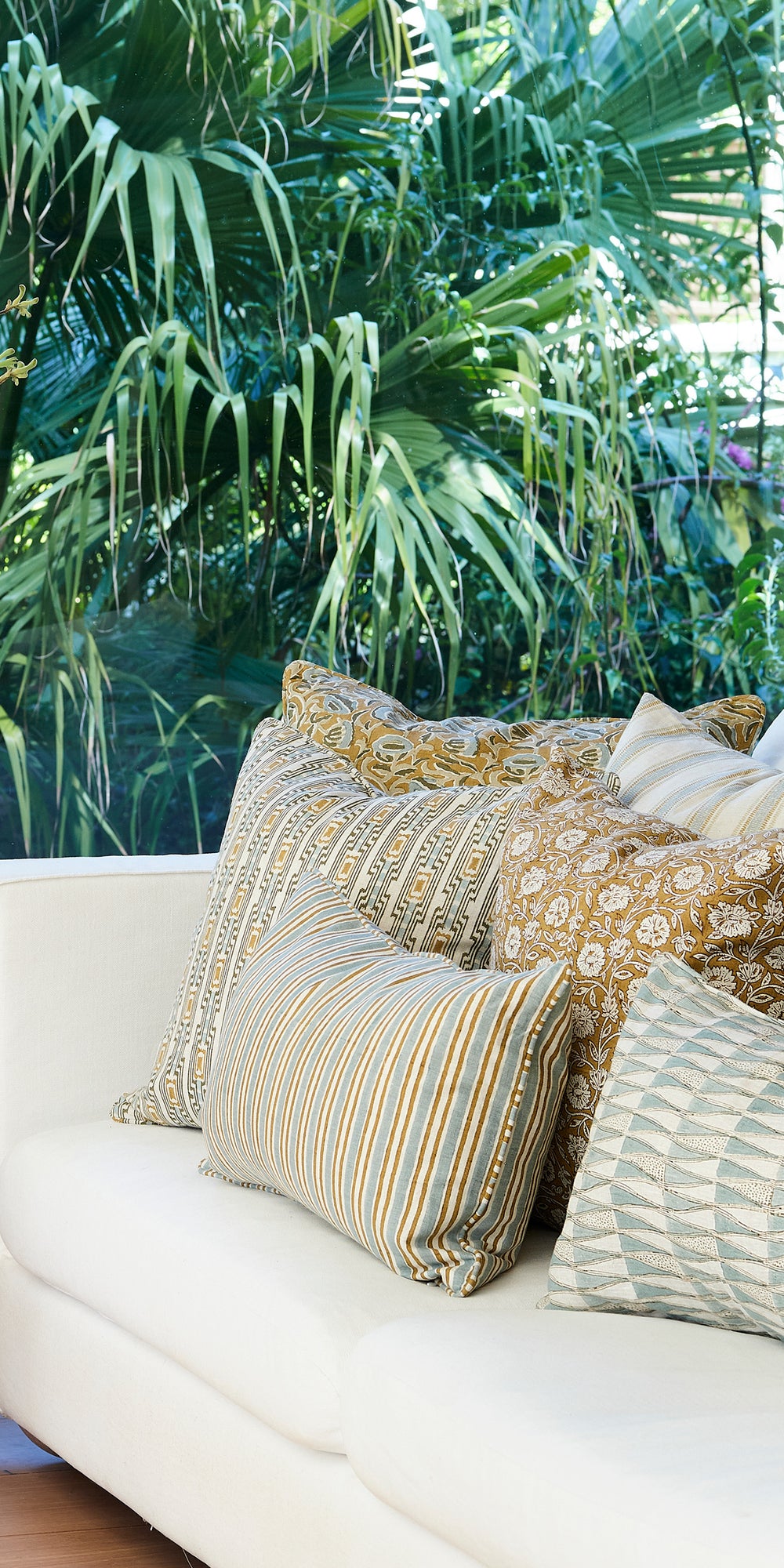 Alacha Saffron Pillowcase in - Cushions - Walter G Australia