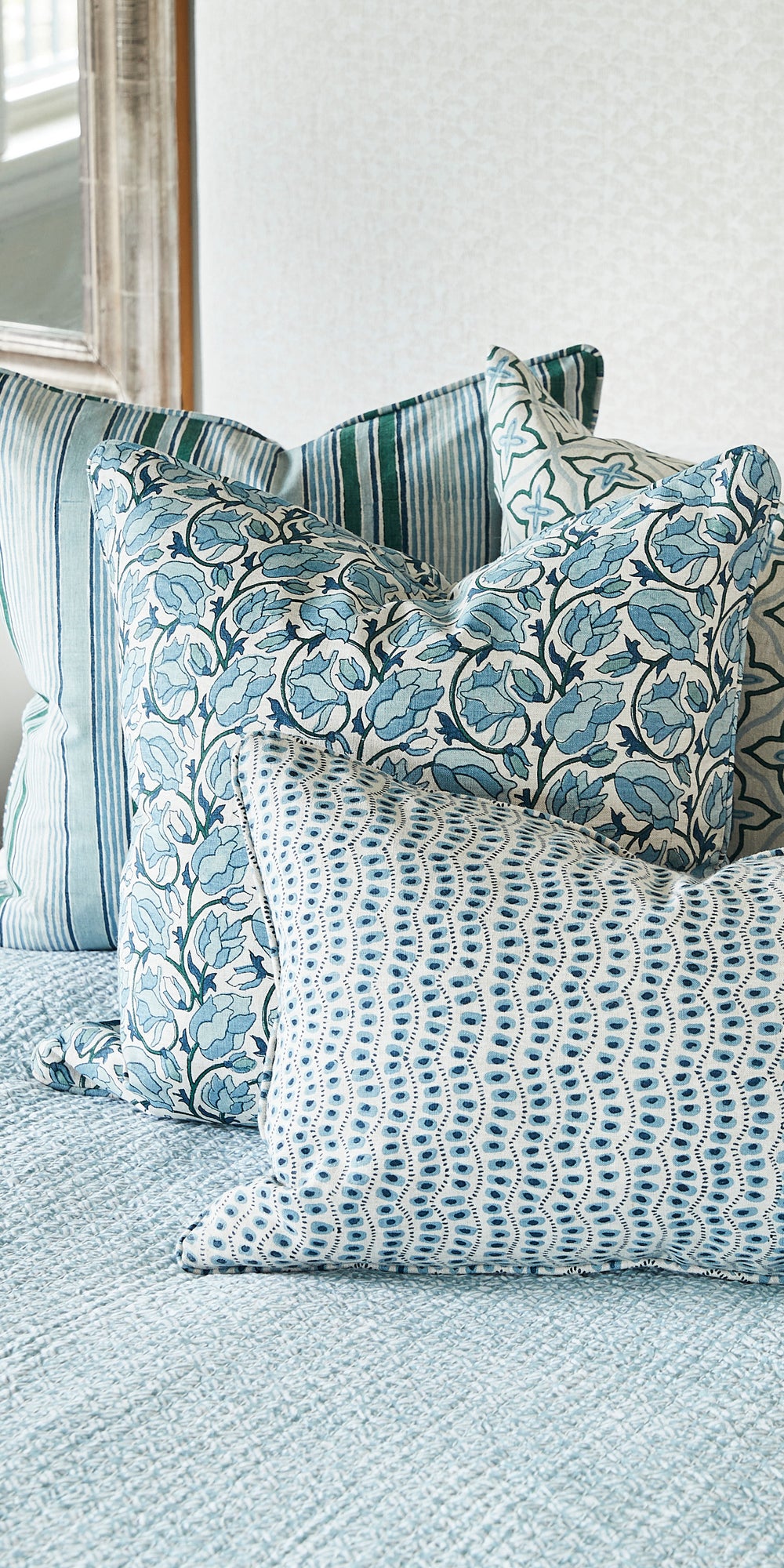 Amulet Azure Pillowcase in - Cushions - Walter G Australia