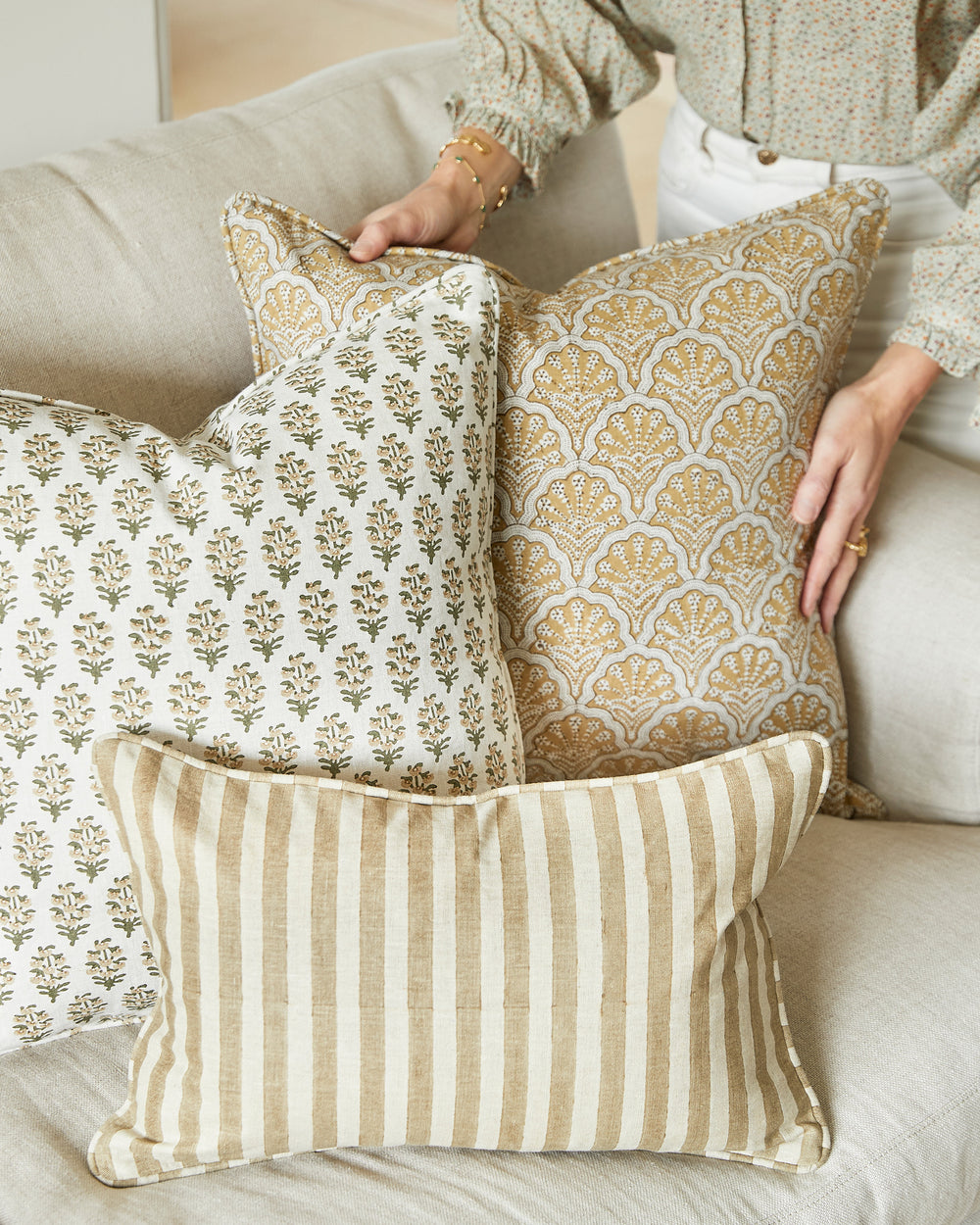 St Tropez Saffron Pillowcase