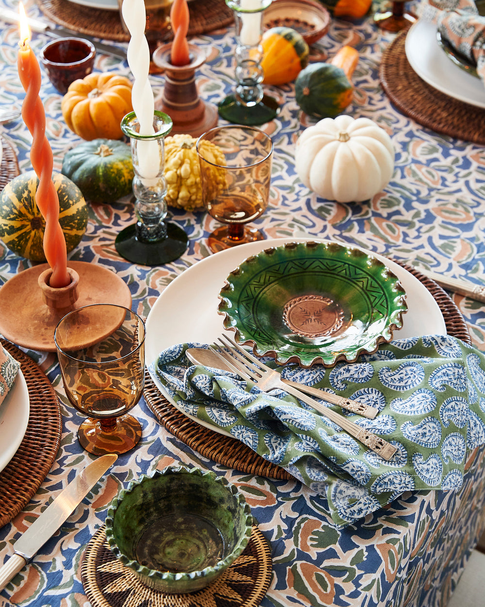 Simrane Moss Napkins