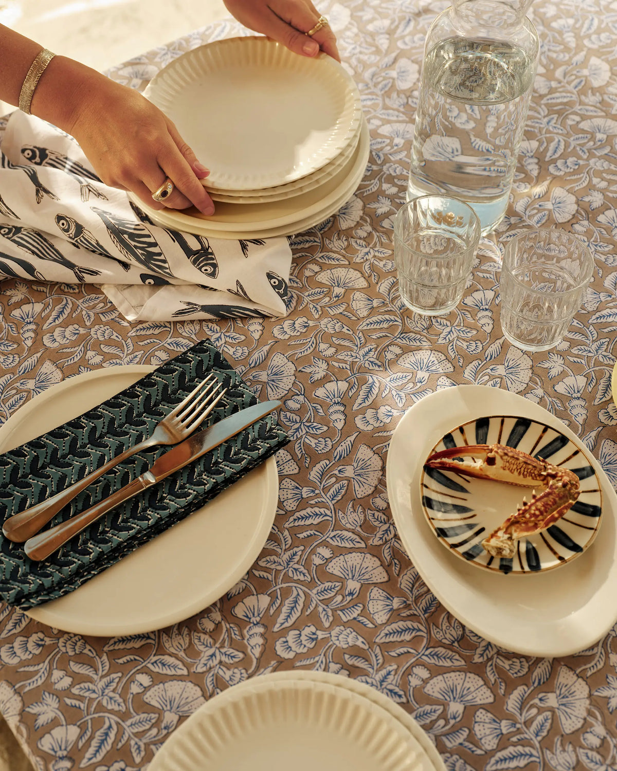 Aswan Azure Napkins