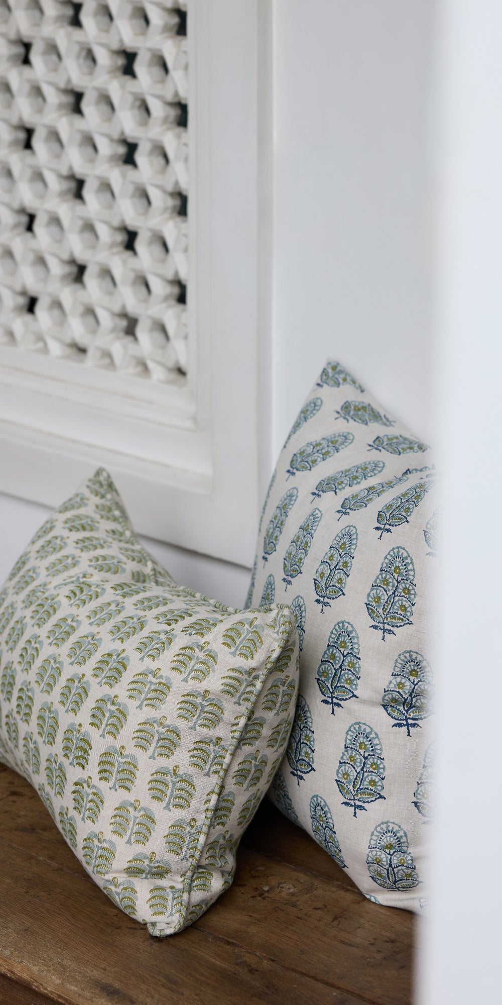 Hera Celadon Moss Pillowcase