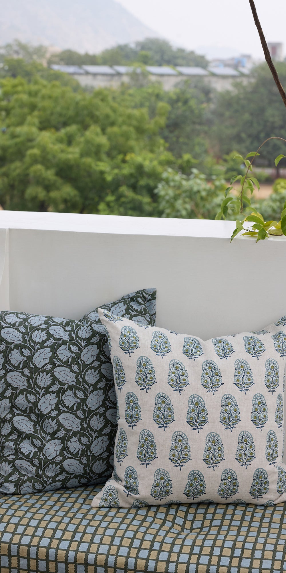 Lahore Thyme Pillowcase in - Cushions - Walter G Australia
