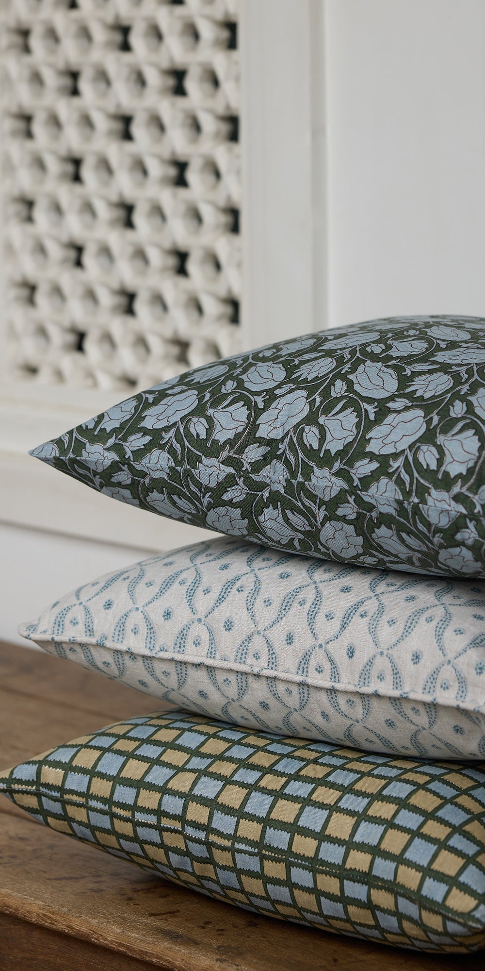 Tindari Thyme Pillowcase in - Cushions - Walter G Australia