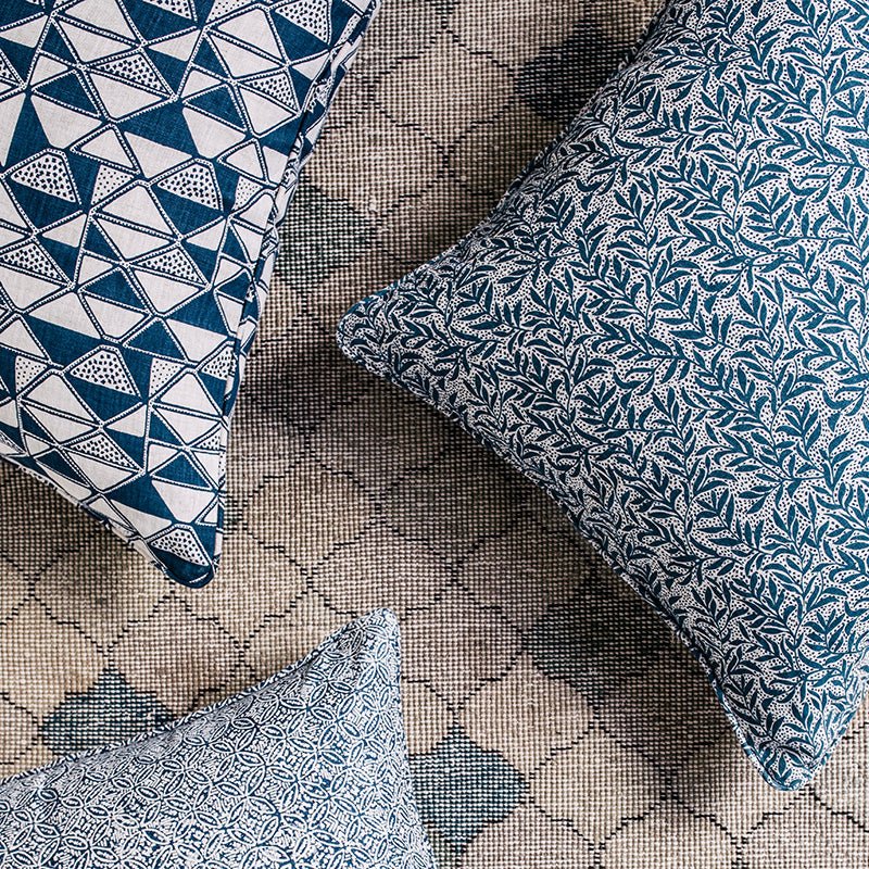 Granada Denim Cushion in - Cushions - Walter G Australia