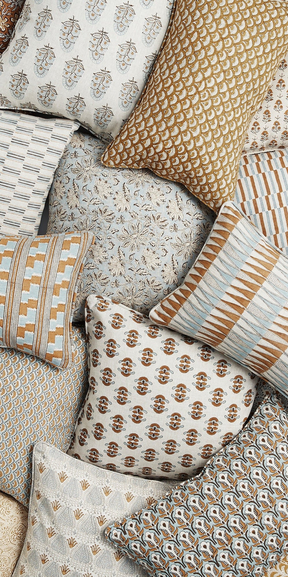 Tuvalu Toffee Pillowcase in - Cushions - Walter G Australia