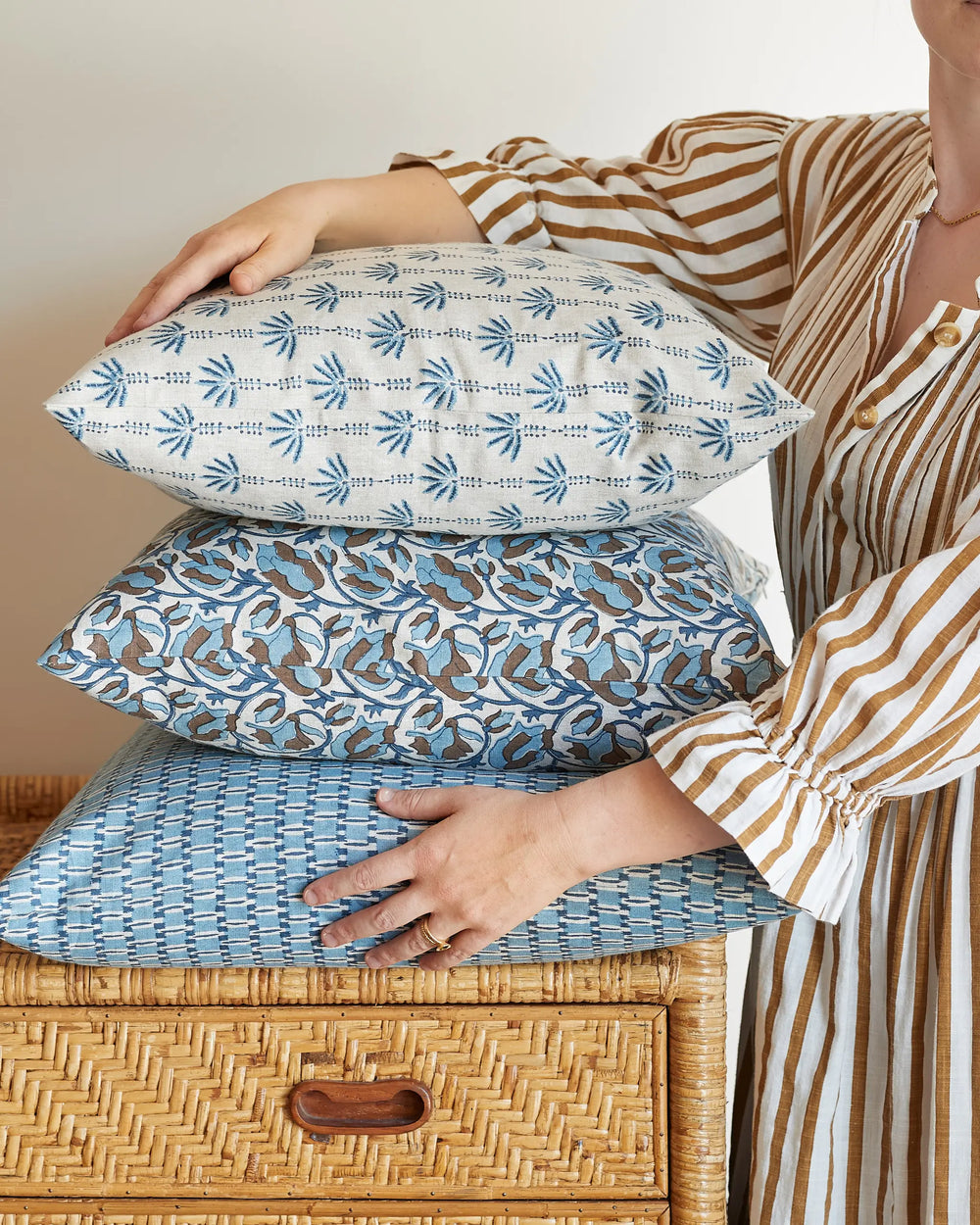 Lahore Cocoa Pillowcase