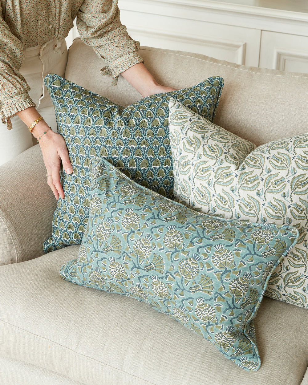 Broccato Slate Pillowcase