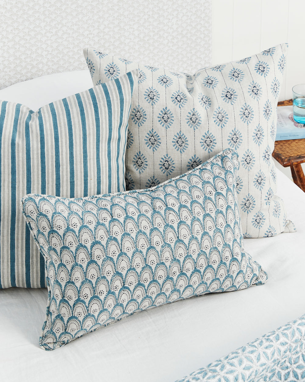 Alacha Mineral Pillowcase in - Cushions - Walter G Australia
