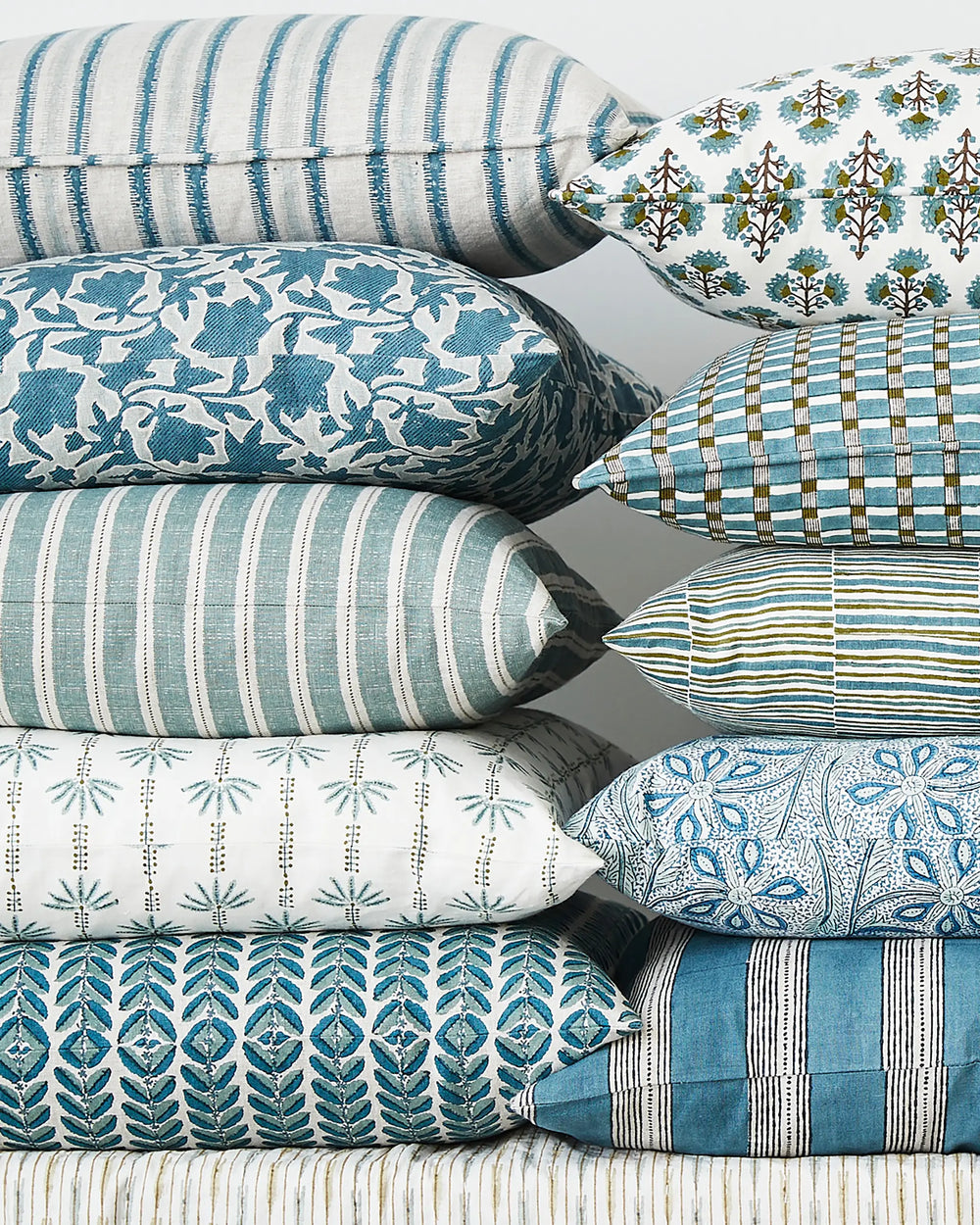 Oaxaca Celadon Moss Pillowcase