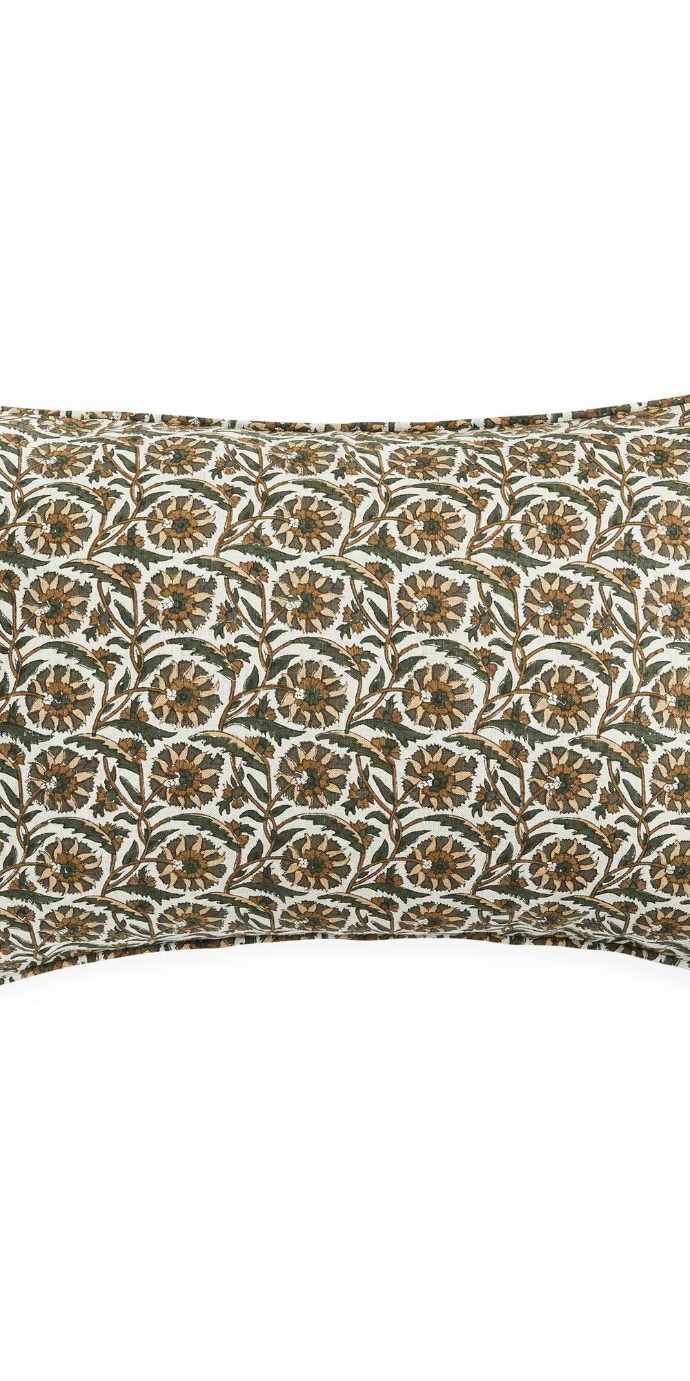 Istanbul Aniseed linen cushion 35x55cm