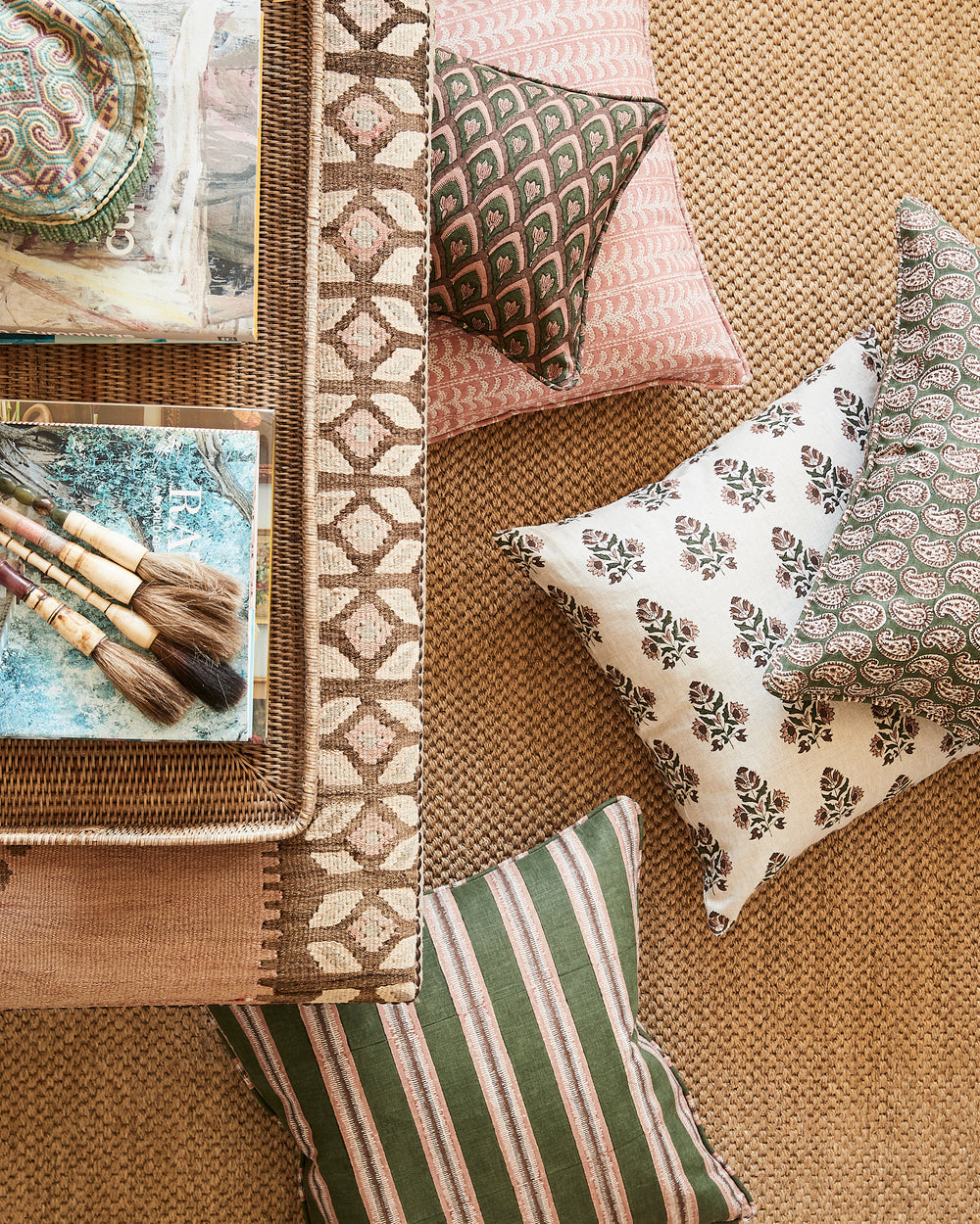 Buzios Rosewood Pillowcase