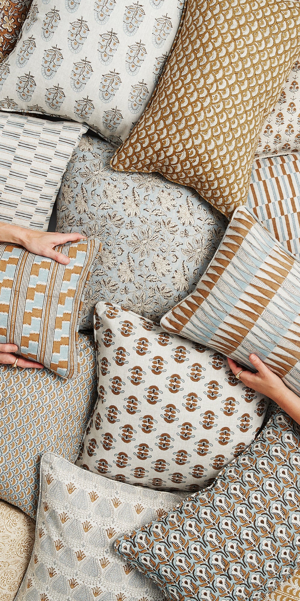 Zardosi Sahara Pillowcase in - Cushions - Walter G Australia