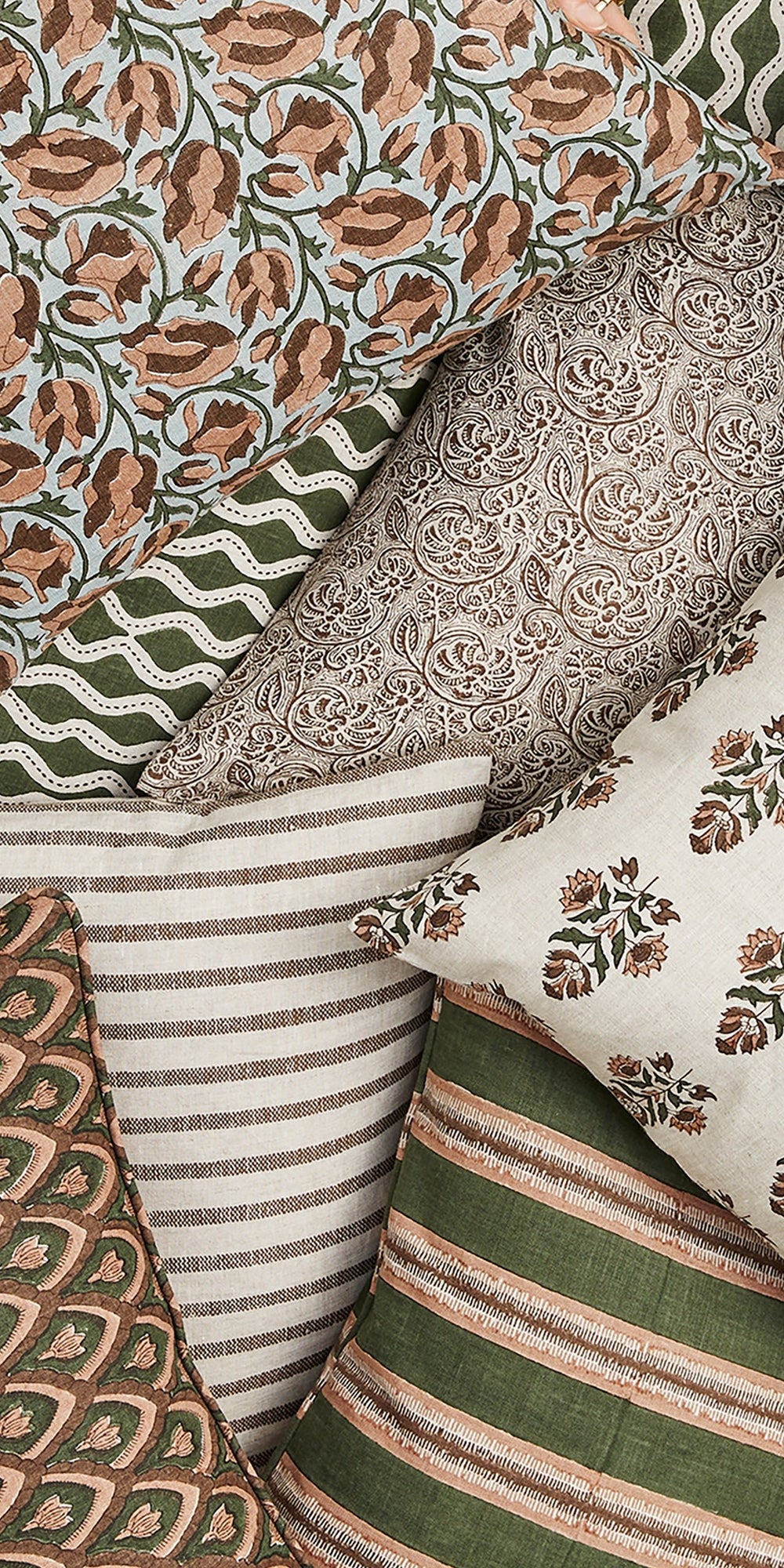 Buzios Rosewood Pillowcase in - Cushions - Walter G Australia