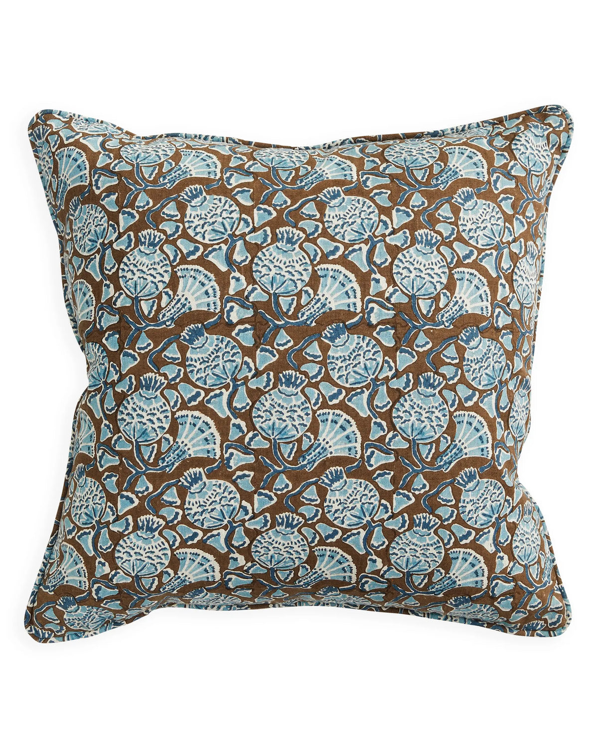 Iznik Cocoa Pillowcase