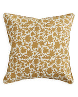Kalimera Saffron linen cushion 50x50cm