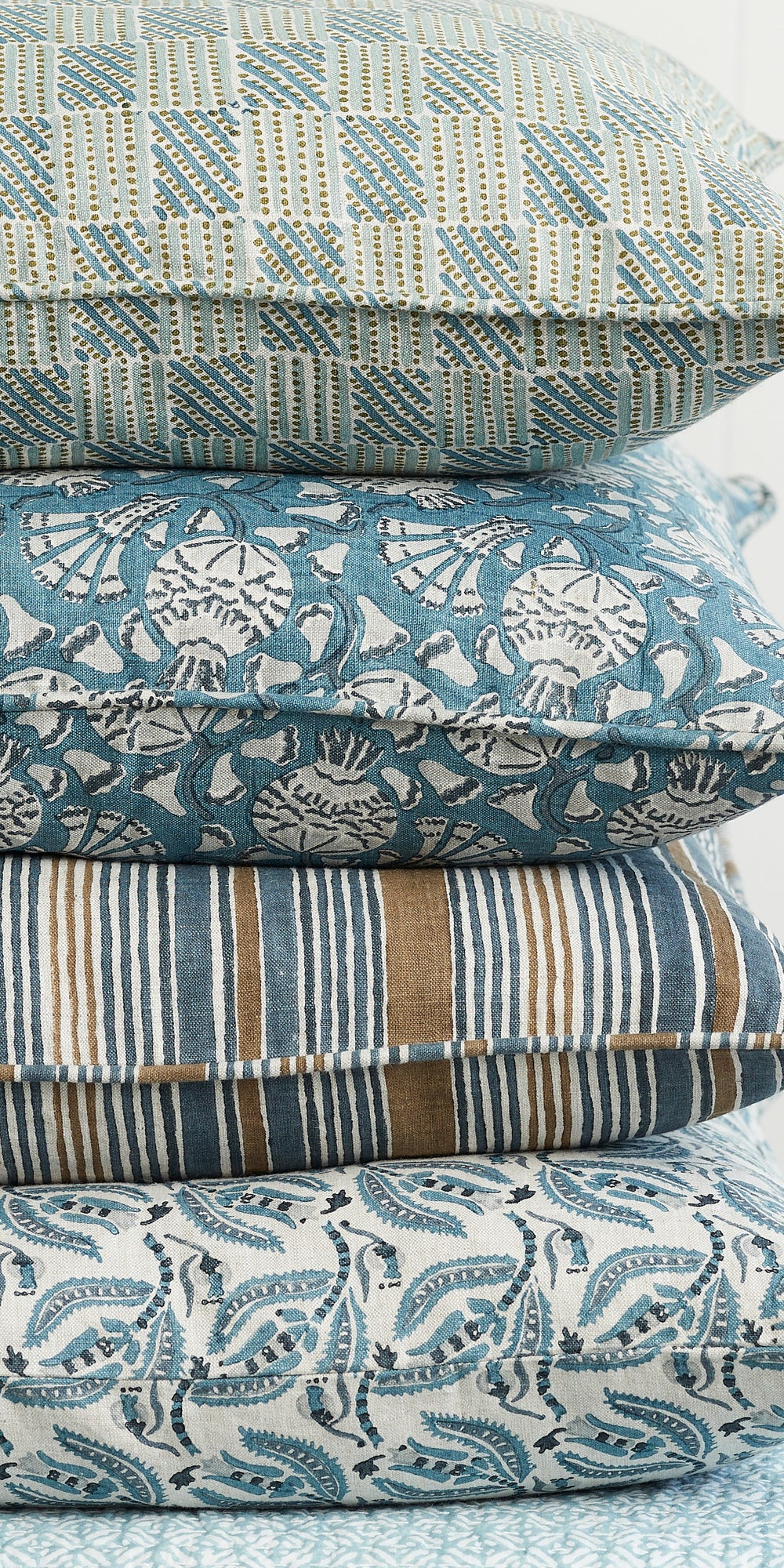Iznik Mineral Pillowcase in - Cushions - Walter G Australia