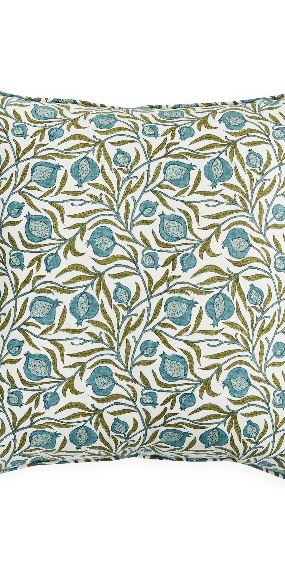 Medusa Lagoon linen cushion 55x55cm