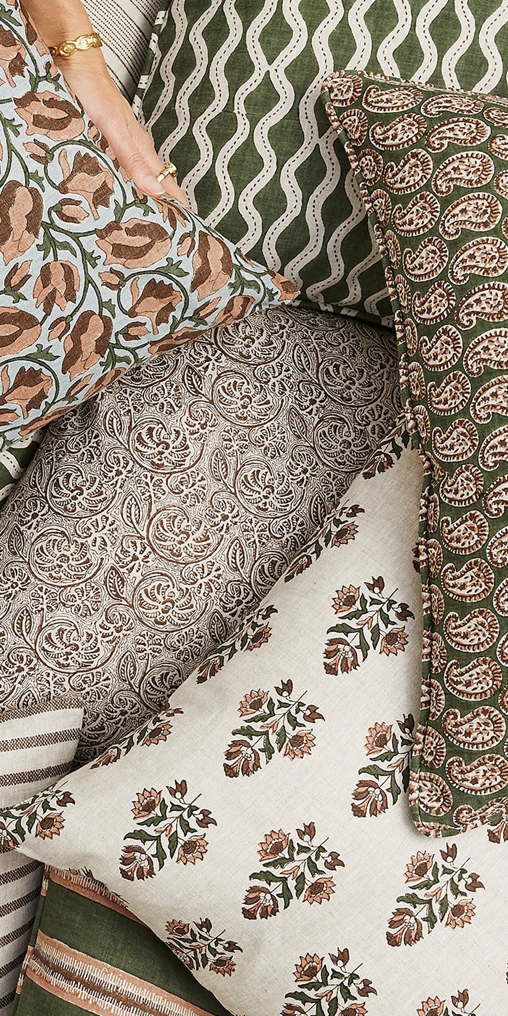 Aravelli Rosewood Pillowcase in - Cushions - Walter G Australia