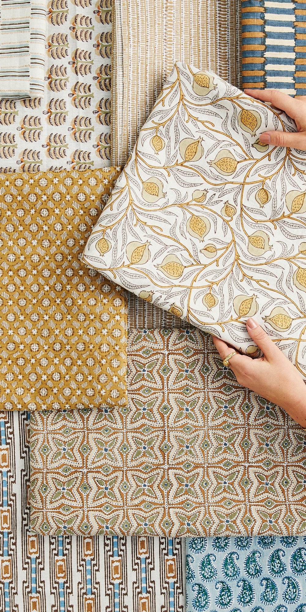 Simrane Byzantine linen in - Fabric - Walter G Australia